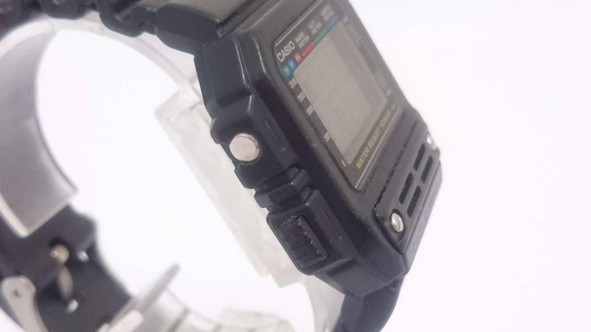 CASIO カシオ DIGITAL BAROMETER デジタルバロメーター BM-100WJ クォーツ腕時計/作動中/気圧 高度計内蔵/リストウォッチ/LTM17