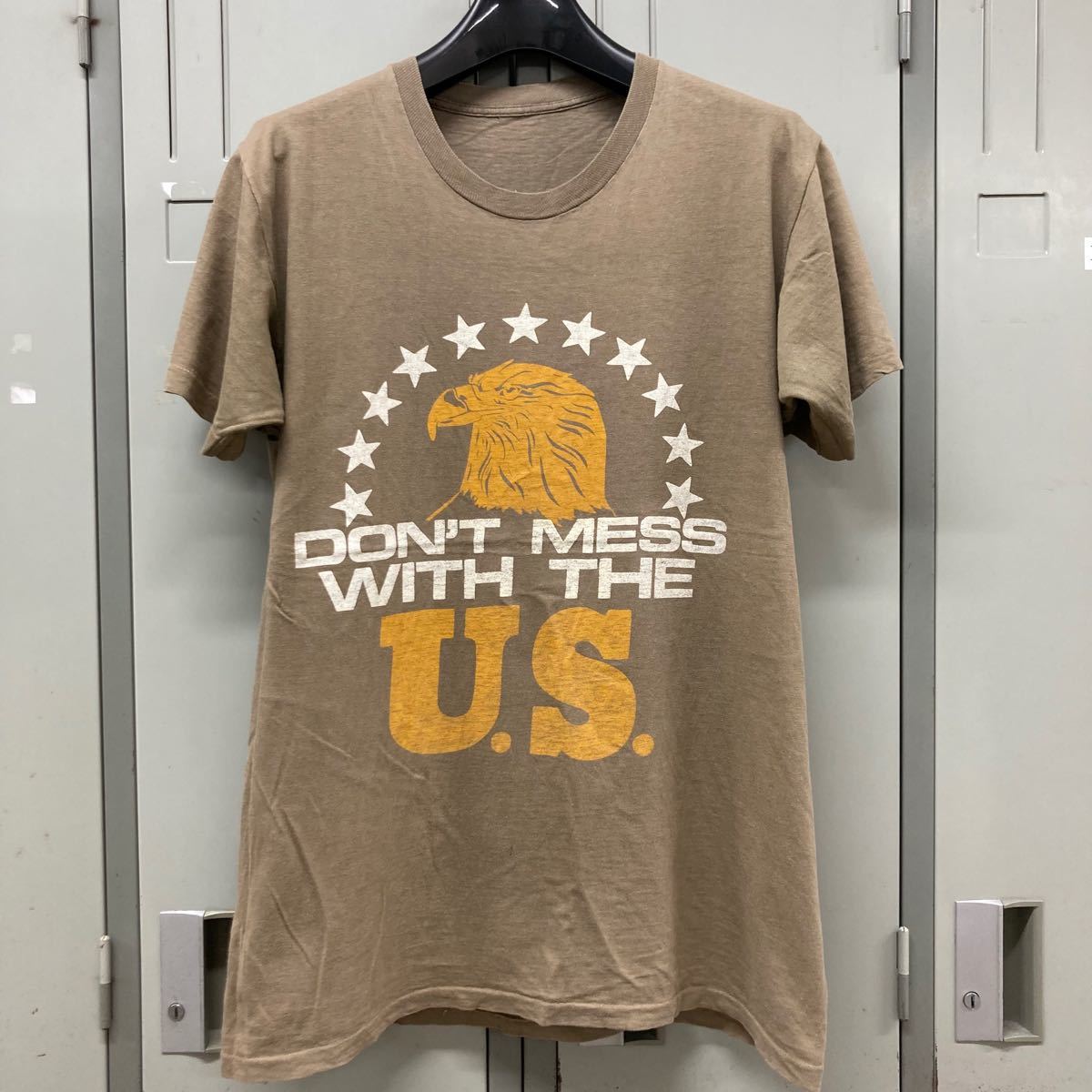 【vintage】70-80s Tシャツ US古着 cottonコットン100％ イーグル ホーク ビンテージ  ヴィンテージ