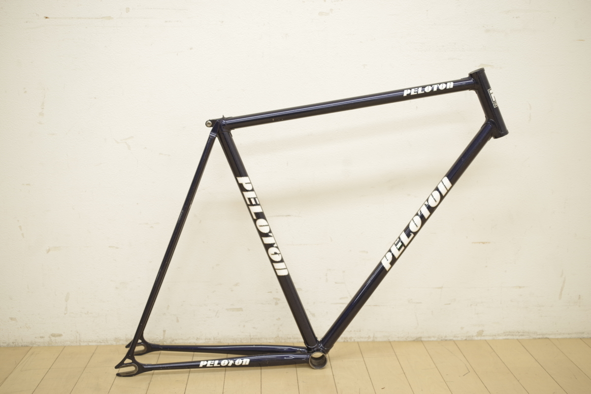 PELOTON プロトン TT545 ST555 濃紺パール色 ヘッドとBBなし フレーム