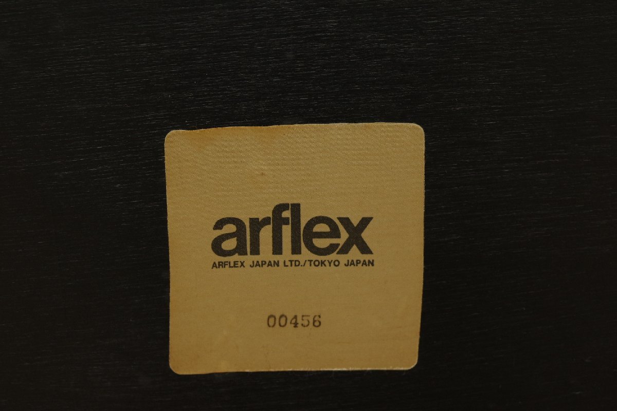 arflex アルフレックス BENGODI ベンゴディ 総本革 2人掛けソファ 2P ラブソファ 茶色 ブラウン レザー リビング モダン 待合 応接 ロビー_画像10