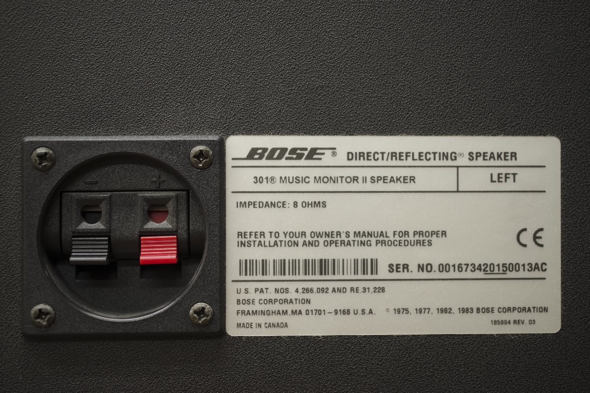 ジャンク BOSE 301 MUSIC MONITOR Ⅱ SPEAKER 天吊りブラケット ジャンク BOSE 301 MUSIC MONITOR Ⅱ SPEAKER 天吊りブラケット