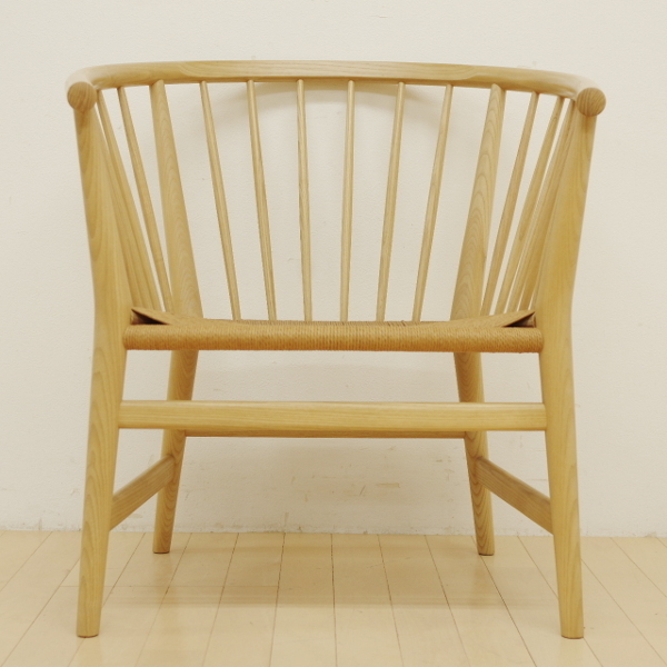 美品 デンマーク製 ハンス ウェグナー PP Mbler モブラー PP112 イージーチェア アッシュ材 ペーパーコード デザイナーズ 椅子 イス 北欧_画像4
