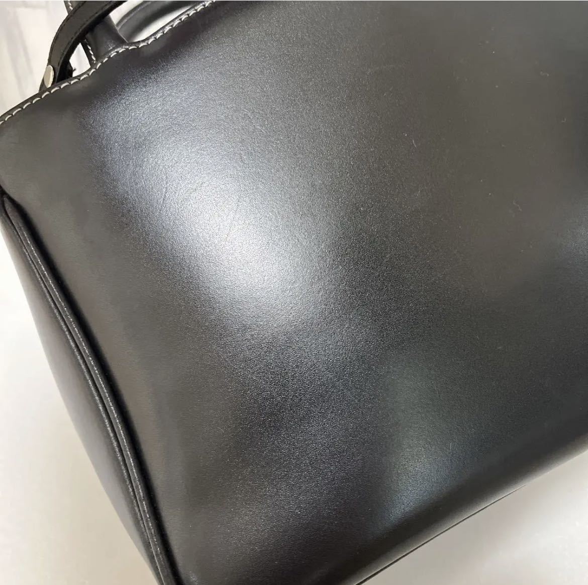 FURLA フルラ ショルダーバッグ ハンドバッグ 2way 斜め掛け レザー 革 Genuine Leather ブラック チャーム付 匿名配送 送料無料