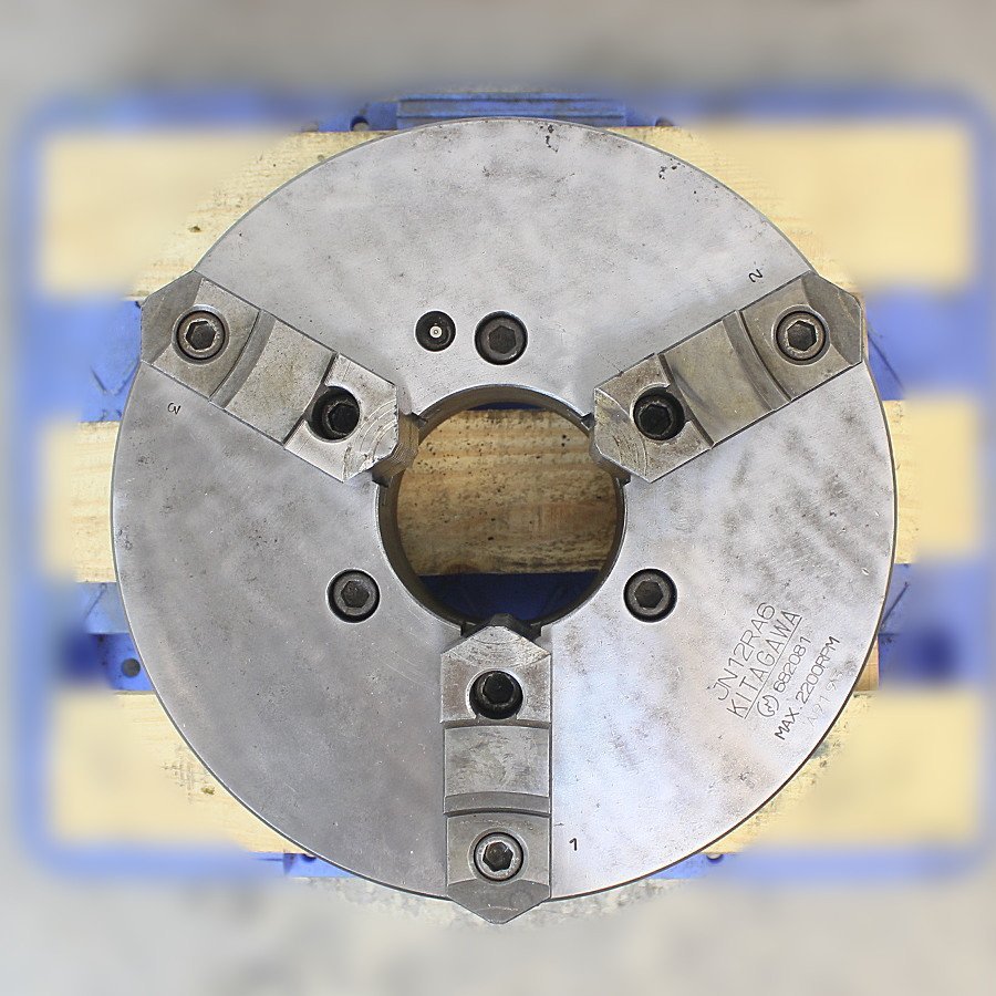 KITAGAWA/北川 300mm 三爪スクロールチャック JN12RA6 KITAGAWA/北川 300mm 三爪スクロールチャック JN12RA6