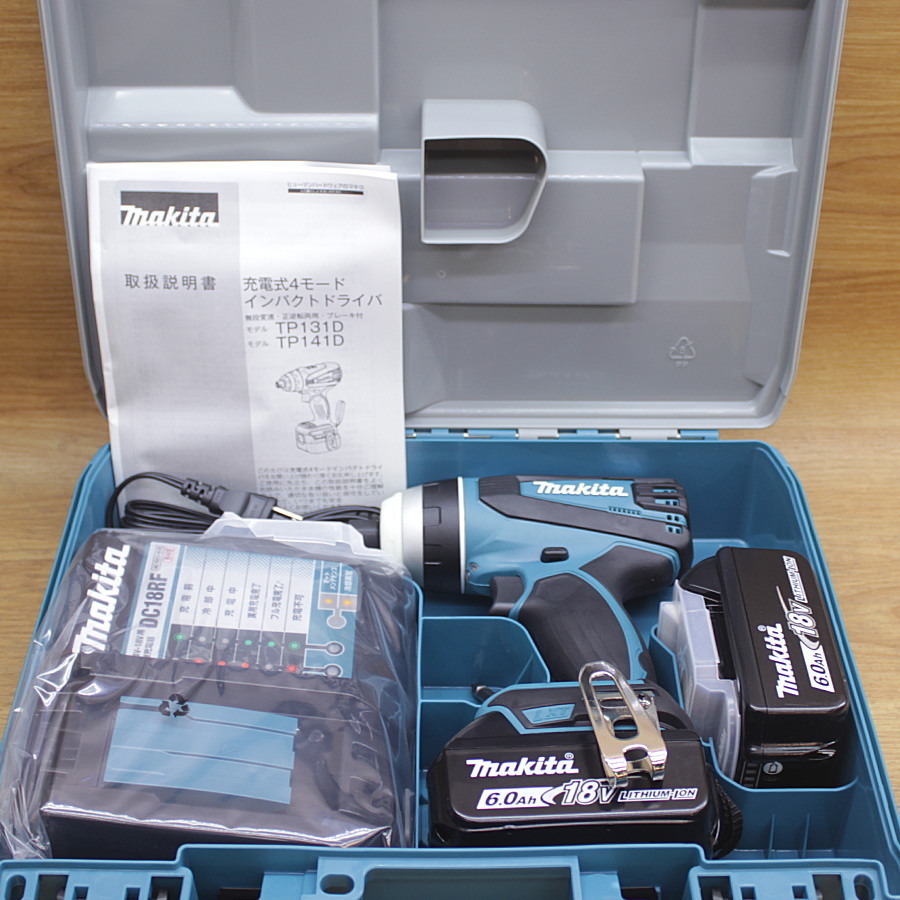 makita/マキタ 18V 6.0Ah 充電式 4モード インパクトドライバ