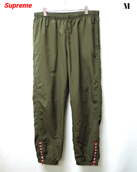 比較的美品 M【Supreme WARM UP PANT Olive 2021AW シュプリーム