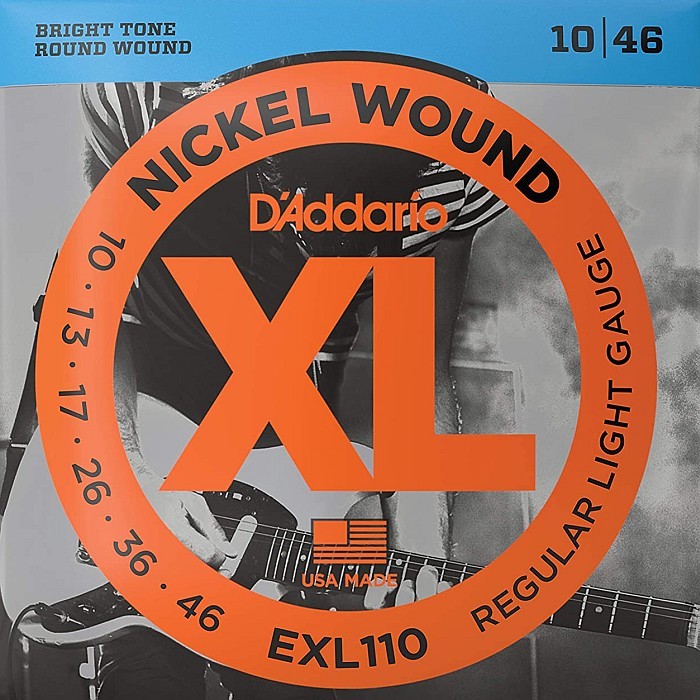 D\'Addario EXL110 Nickel Wound 010-046 D'Addario электрогитара струна 