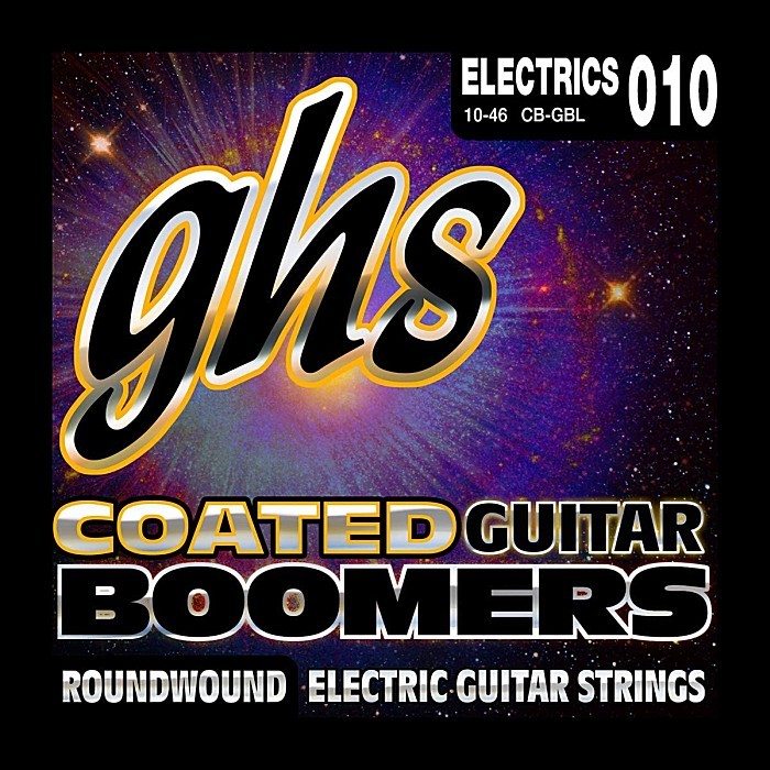 GHS Coated Boomers CB-GBL 010-046ji- H es покрытие струна электрогитара струна 