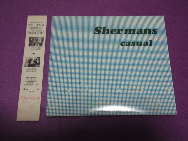 [CD]　Shermans　シャーマンズ　casual　カジュアル　スウェディッシュ・ポップ　ギターポップ　ソフト・ロック_画像1