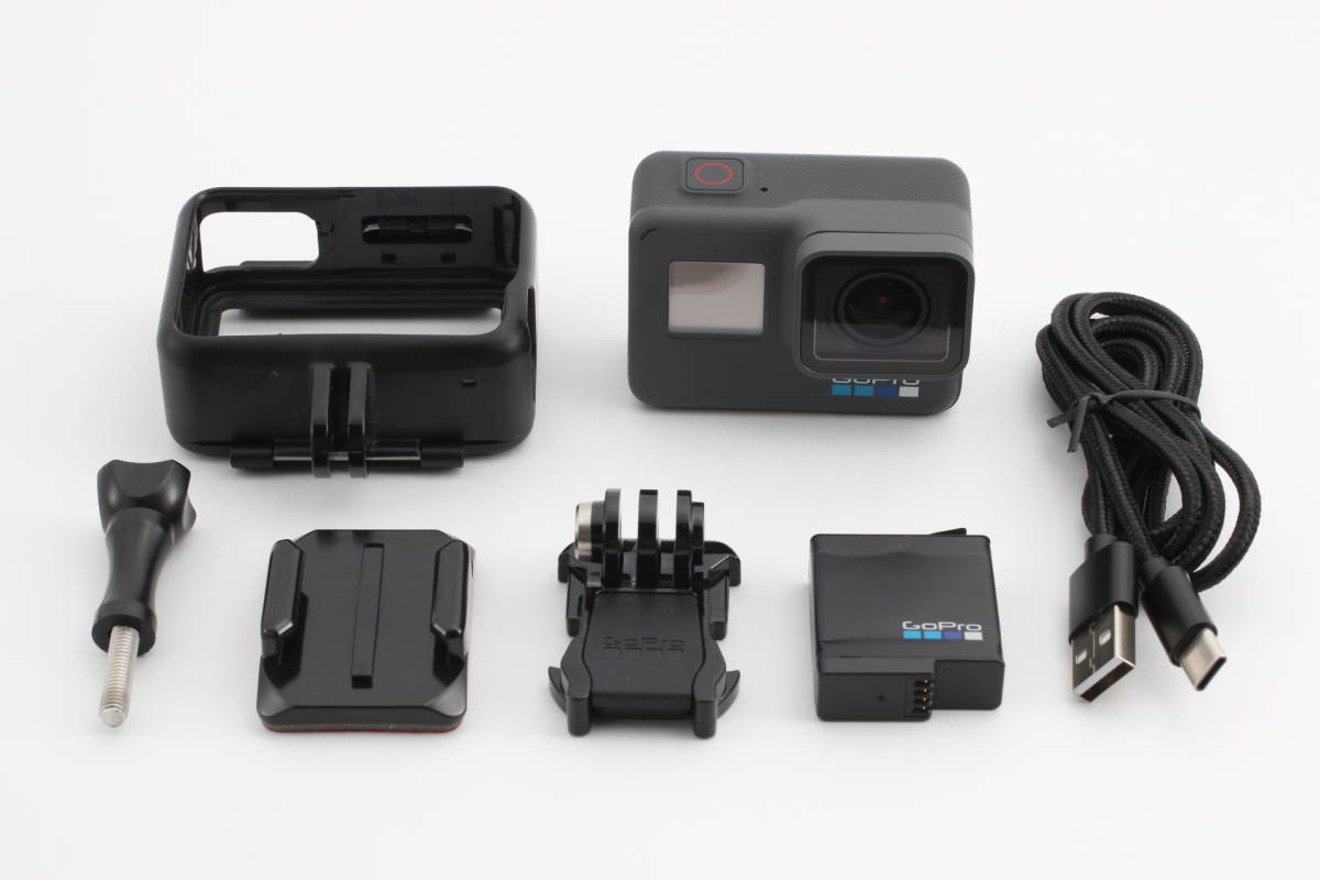 GoPro HERO6 Black ウェアラブルカメラ CHDHX-601-FW