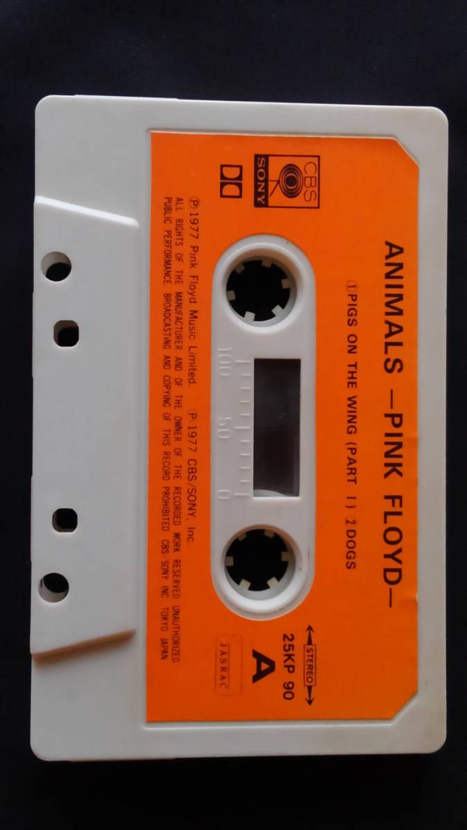 「FOR YOU」 TATSURO YAMASHITA 山下達郎　「ANIMALS」 PINK FLOYD ピンクフロイド　カセットテープ国内盤　カセット本体のみ　動作確認済 _画像2