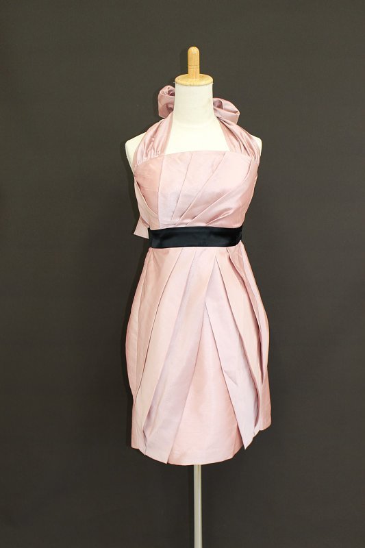  first come, first served! free shipping *4000 jpy uniformity sale * used * party dress *M930-15* pink series *M