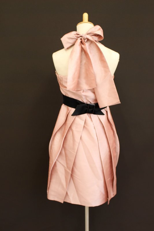  first come, first served! free shipping *4000 jpy uniformity sale * used * party dress *M930-15* pink series *M