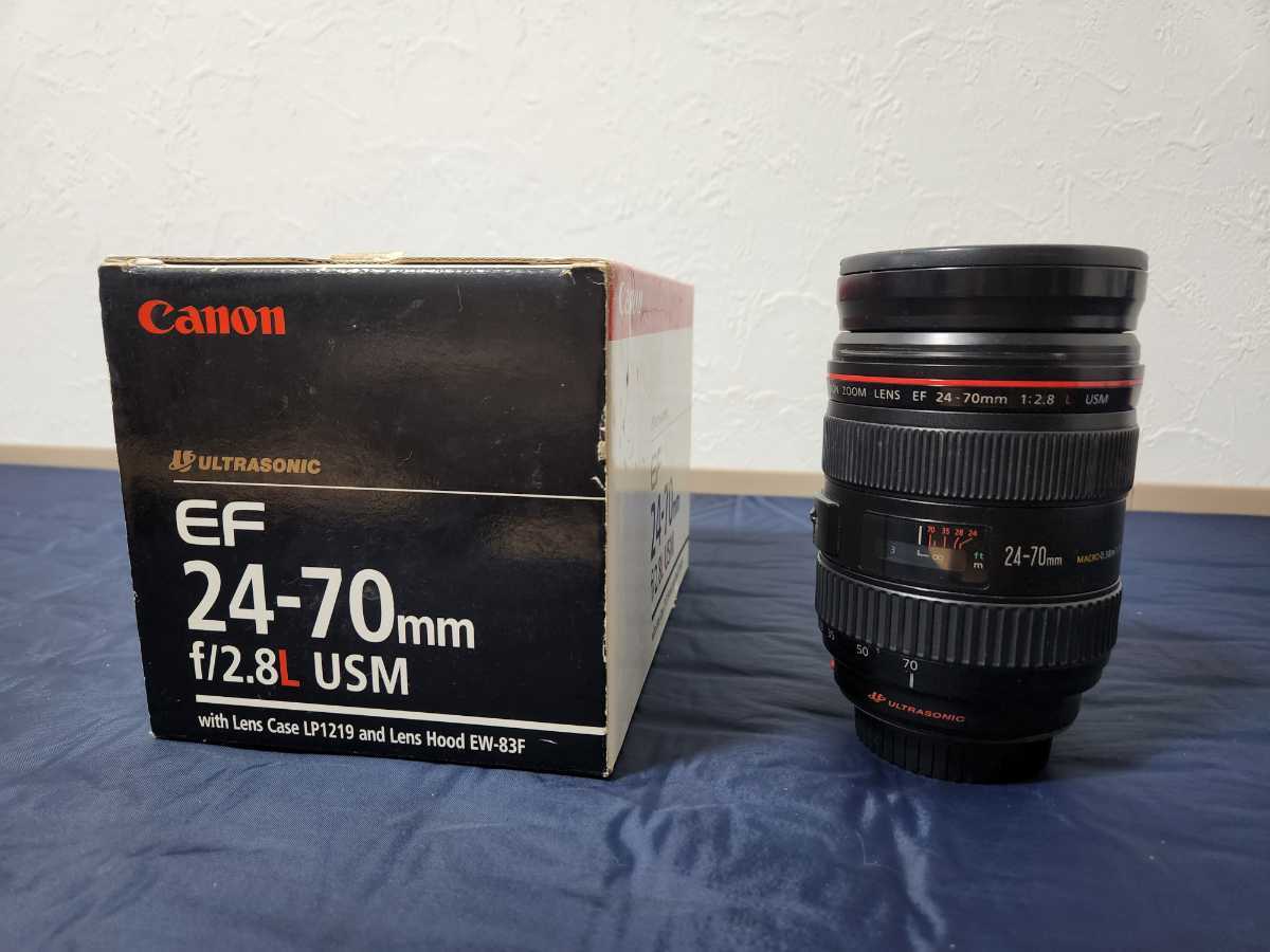 茄子紺 キャノン Canon EF24-70mm F2.8L II USM ☆ジャンク品 - 通販