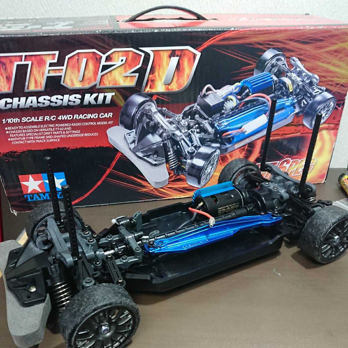 Yahoo!オークション - タミヤ 1/10 TT02D ドリフトスペック Yahoo!オークション - タミヤ 1/10 TT02D ドリフトスペック