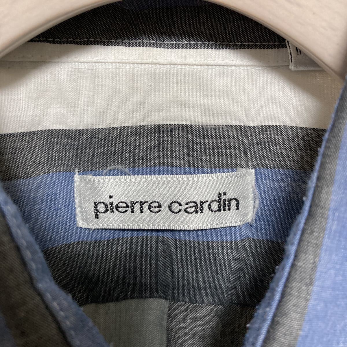 ピエール・カルダン Pierre Cardin 半袖シャツ オープンカラーシャツ SHIRT パリ Mサイズ 22F3005の画像4