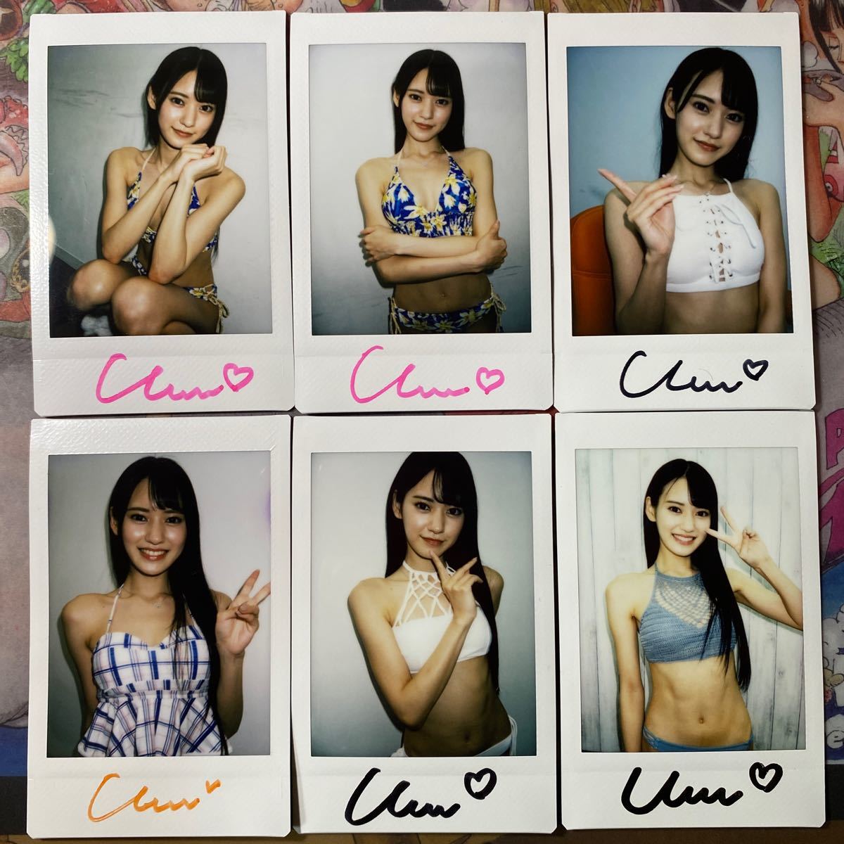 八掛うみ 直筆サイン入り チェキ 8枚セット プレステージ 八掛うみ 直筆サイン入り チェキ 8枚セット プレステージ