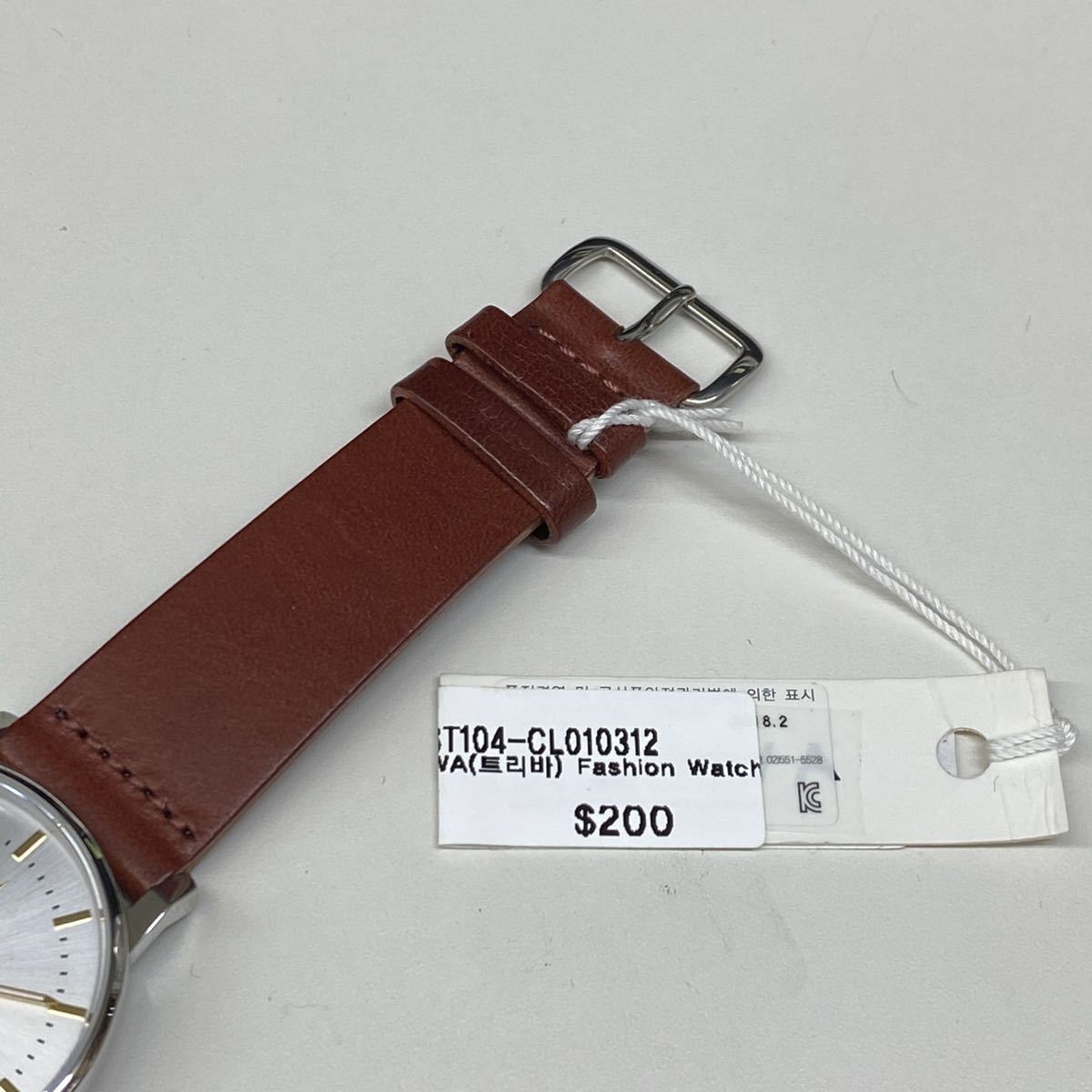TORIWA トリワ　腕時計　メンズ　レディース　38mm　KLST104-CL010312　ブラウン　レザーベルト　KLINGA_画像3