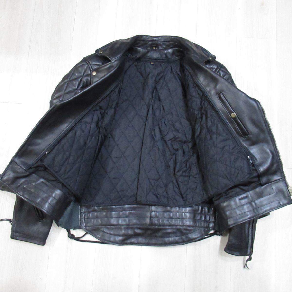 美品 希少 KADOYA カドヤ 荒くれKNIGHT レザー ライナー付き