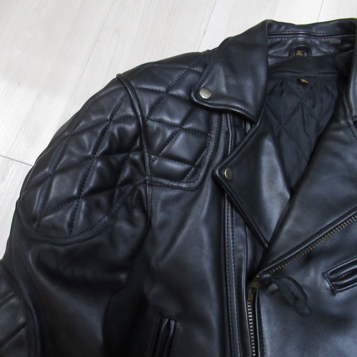 美品 希少 KADOYA カドヤ 荒くれKNIGHT レザー ライナー付き