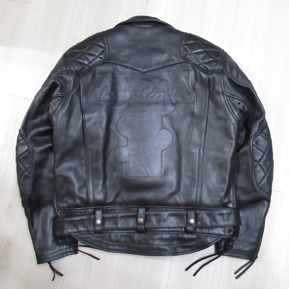 美品 希少 KADOYA カドヤ 荒くれKNIGHT レザー ライナー付き