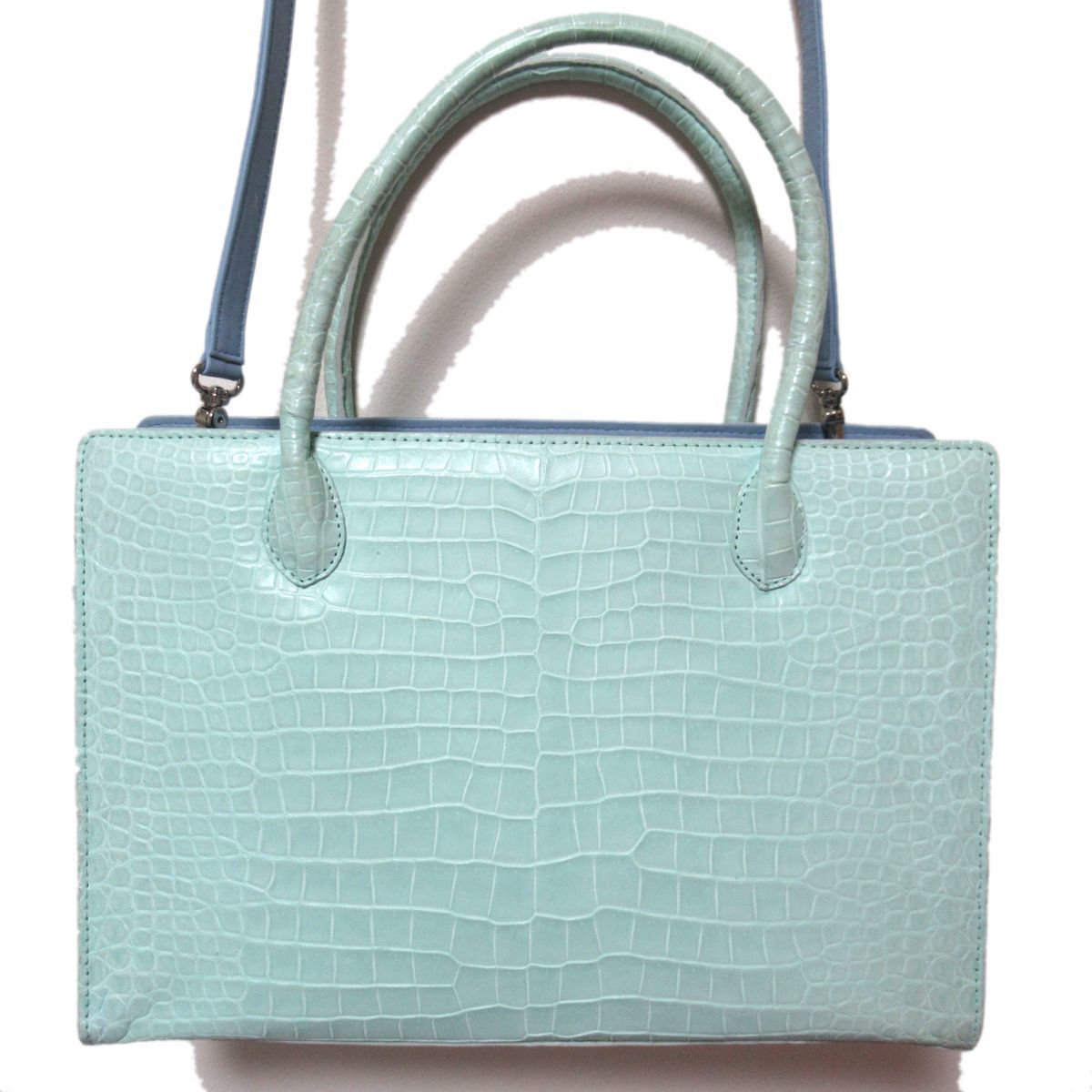 BAGFAN ハンドバッグ クロコダイル | www.jkapri.com