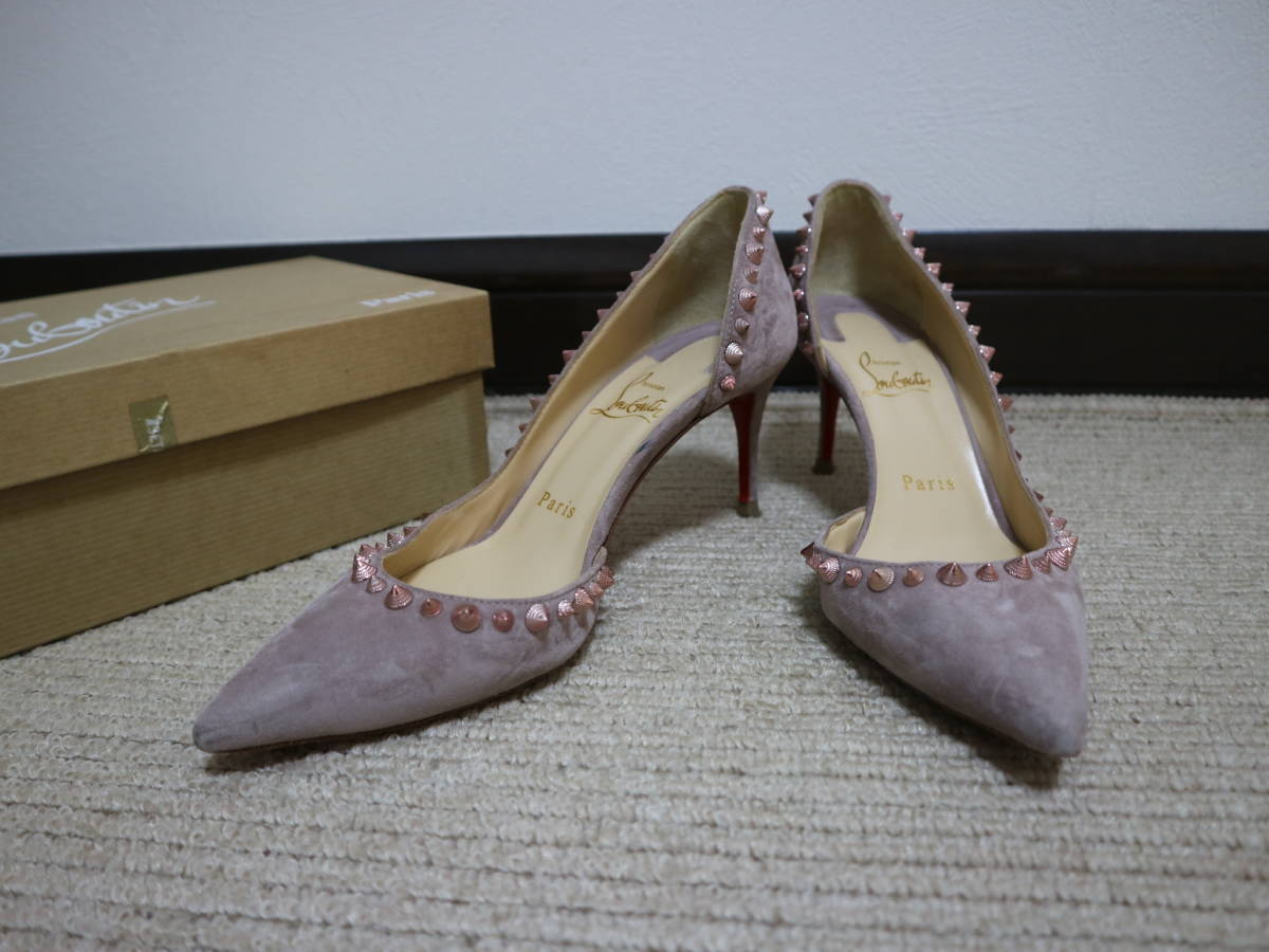 即決】2回程使用 美品 Christian Louboutin クリスチャンルブタン