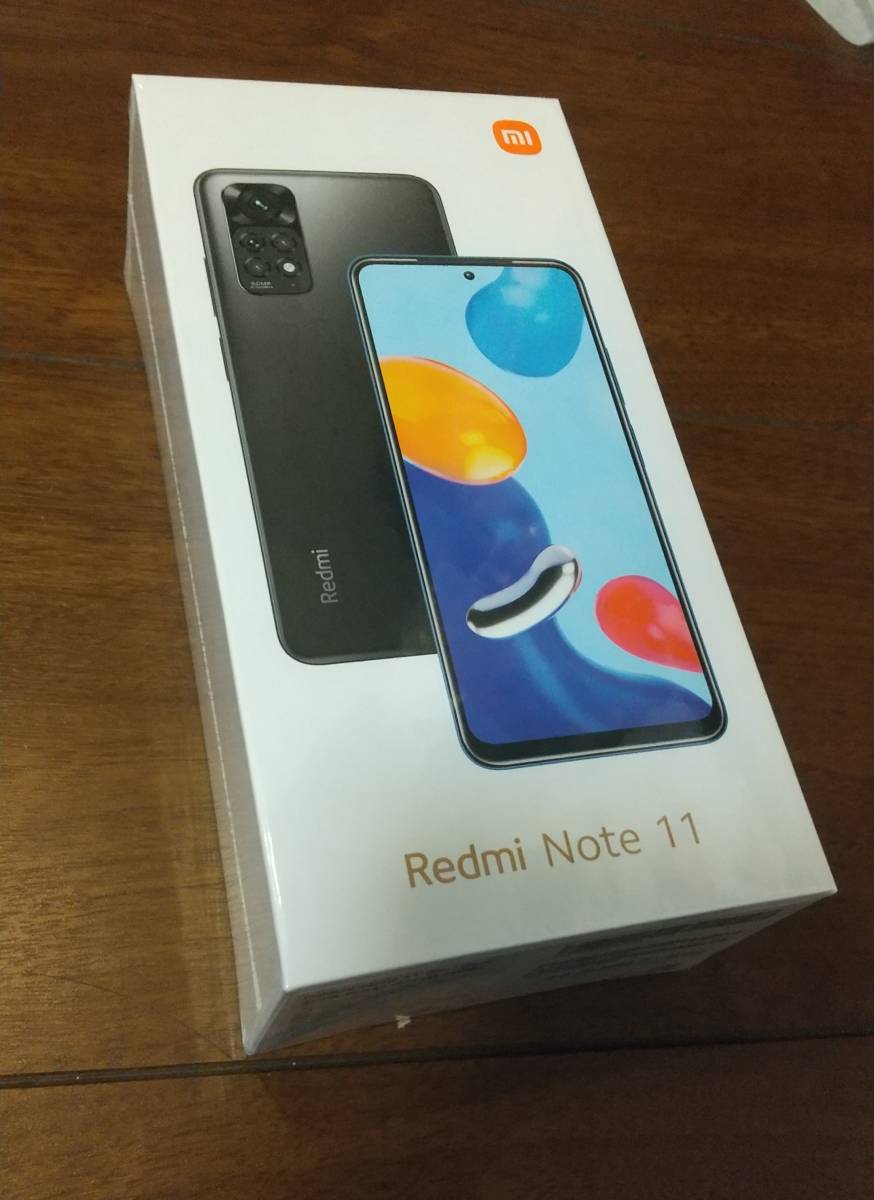 販売されてい Note Redmi 未開封　Xiaomi 11 Blue Srar スマートフォン本体