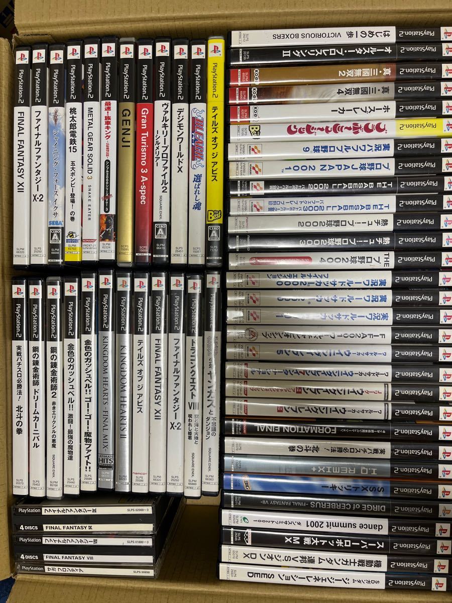 ps2 ps ソフト まとめ 59本