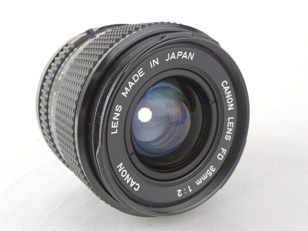 □Canon キヤノン Canon New FD 35mm F2 FDマウント MFレンズ ジャンク