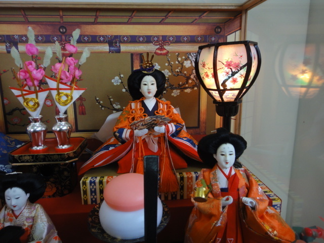 4240○日本の伝統雛飾 菊水作「御七人飾り」オルゴール付 ケース入