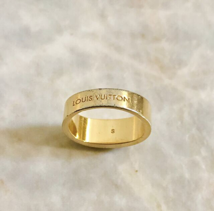 超可爱の ヴィトン 指輪 ギミアクルー ガルーシャ ゴールド 石