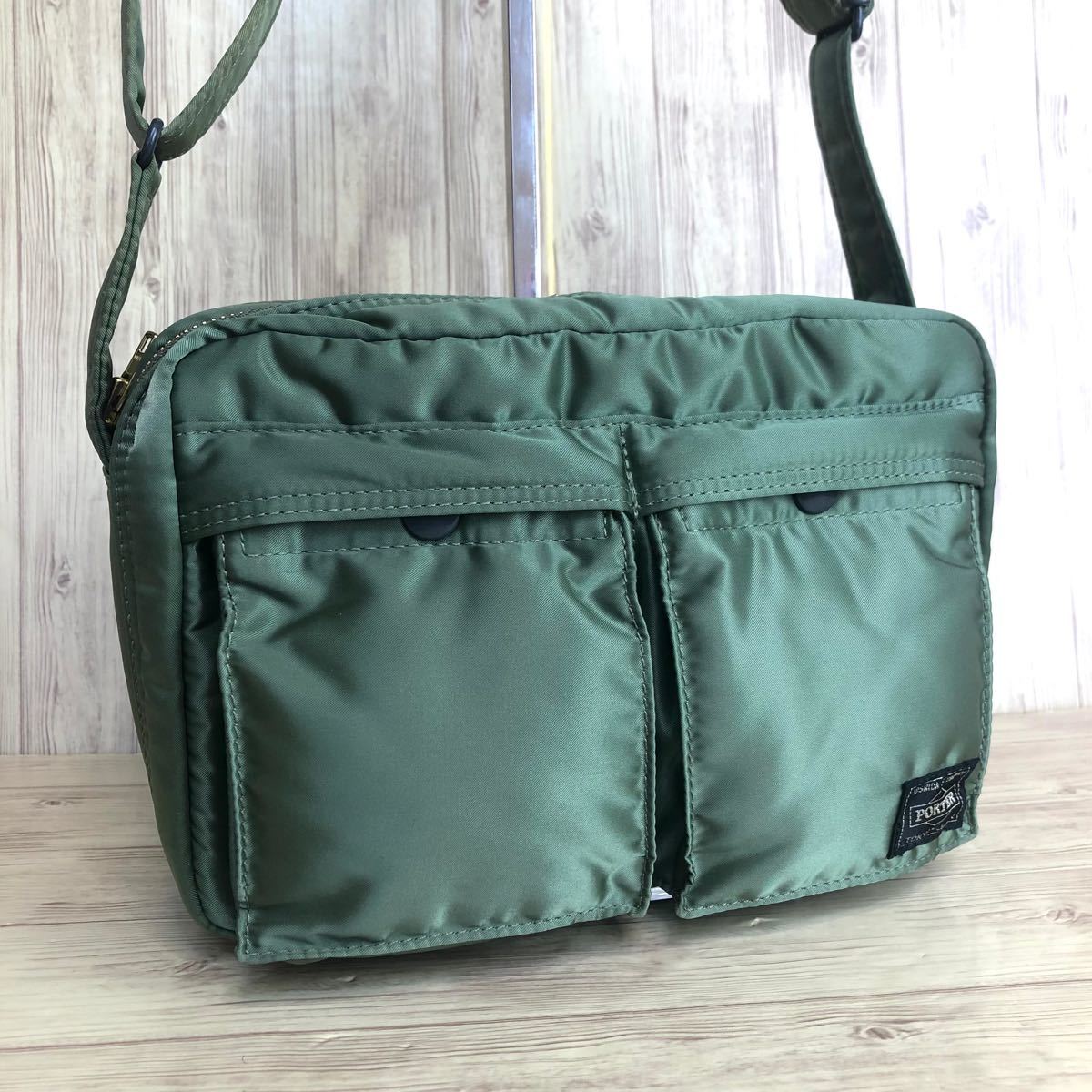 希少 セージグリーン】PORTER TANKER SHOLDER BAG (S)ポーター 希少 セージグリーン】PORTER TANKER SHOLDER BAG (S)ポーター