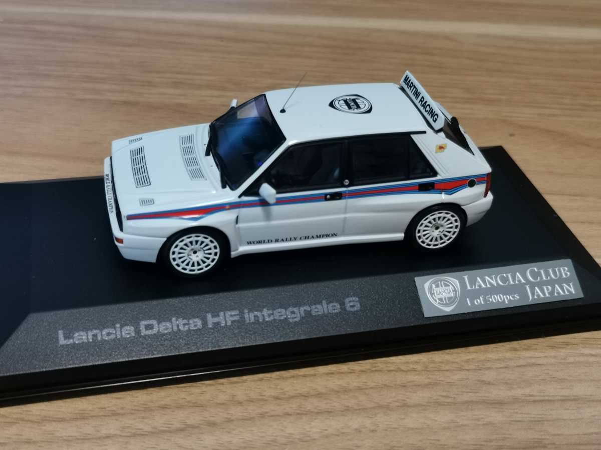 hpi 1/43 ランチアクラブジャパン特注 デルタHFインテグラーレ6 spz.hr