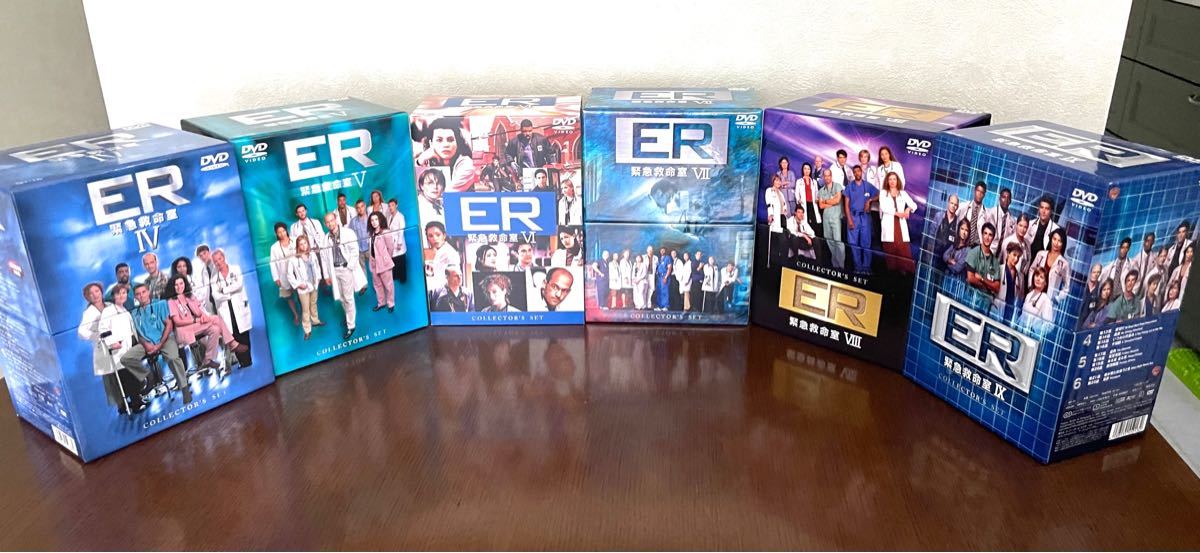 美品☆「ER 緊急救命室 フォース DVDコレクターズセット〈6枚組〉」× ６BOX セット