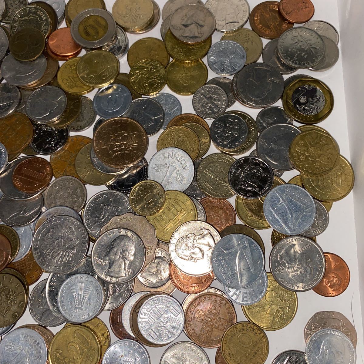 安価 ワタナベ 外国古銭❗️まとめ売り❗️ 旧貨幣/金貨/銀貨/記念硬貨