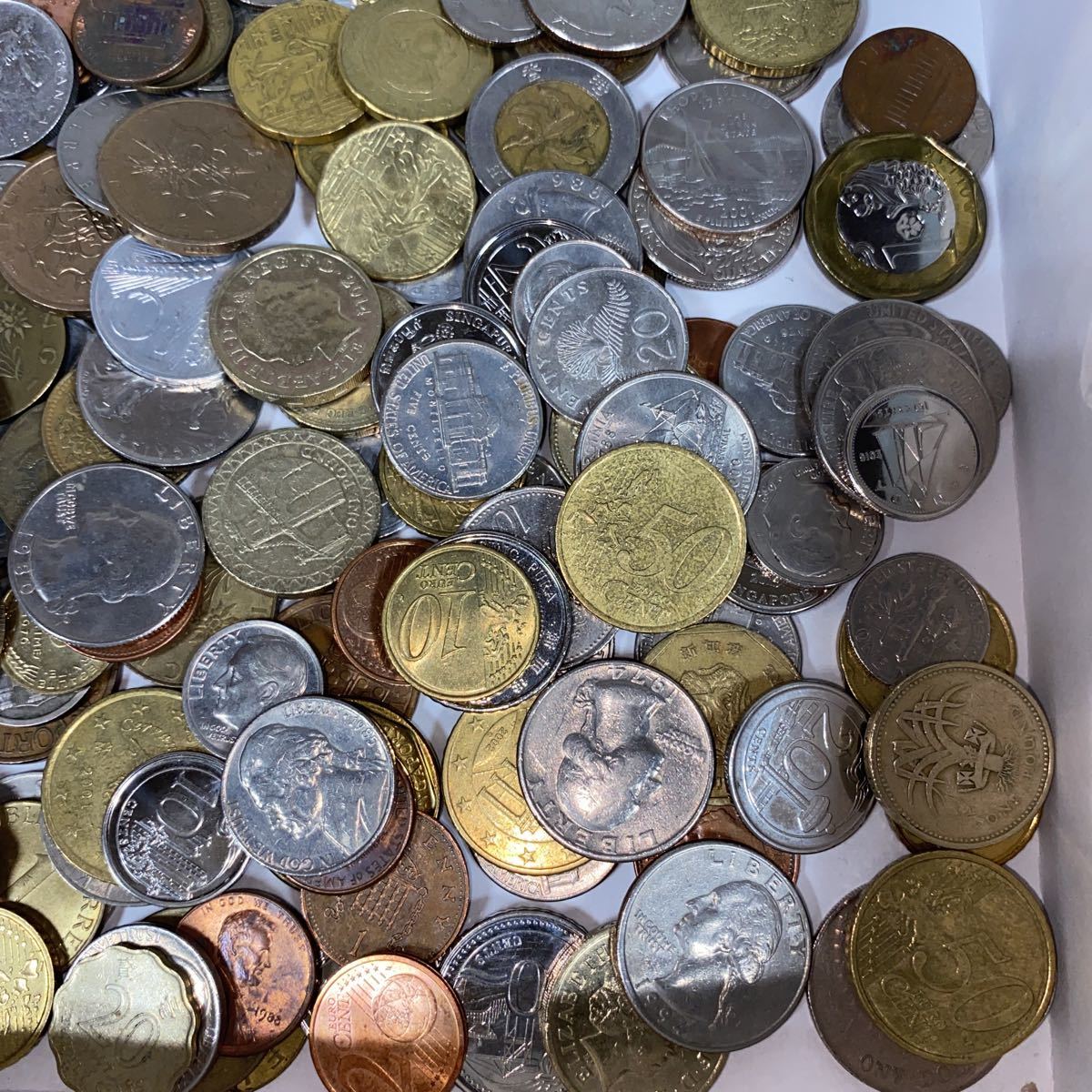 安価 ワタナベ 外国古銭❗️まとめ売り❗️ 旧貨幣/金貨/銀貨/記念硬貨