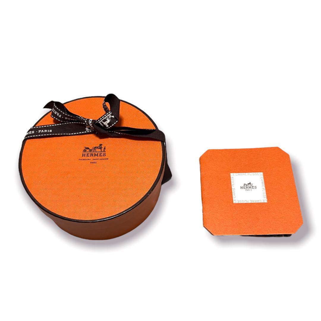 良品】HERMES カレ90 スカーフ プリーツ 加工 FBG 24 ロゴ