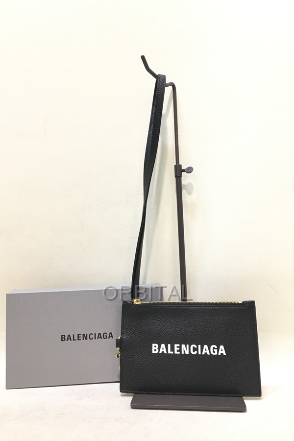 展示品 BALENCIAGA バレンシアガ ペーパー ミニウォレット 箱付き 50%OFF