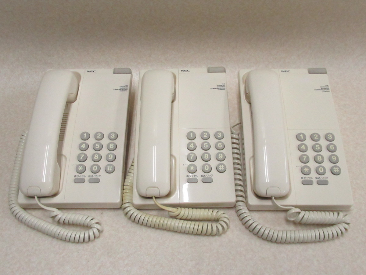 日本産】 Dterm25D NEC 保証有 1989 XD1 △Ω T-3600電話機(SW) 動作OK