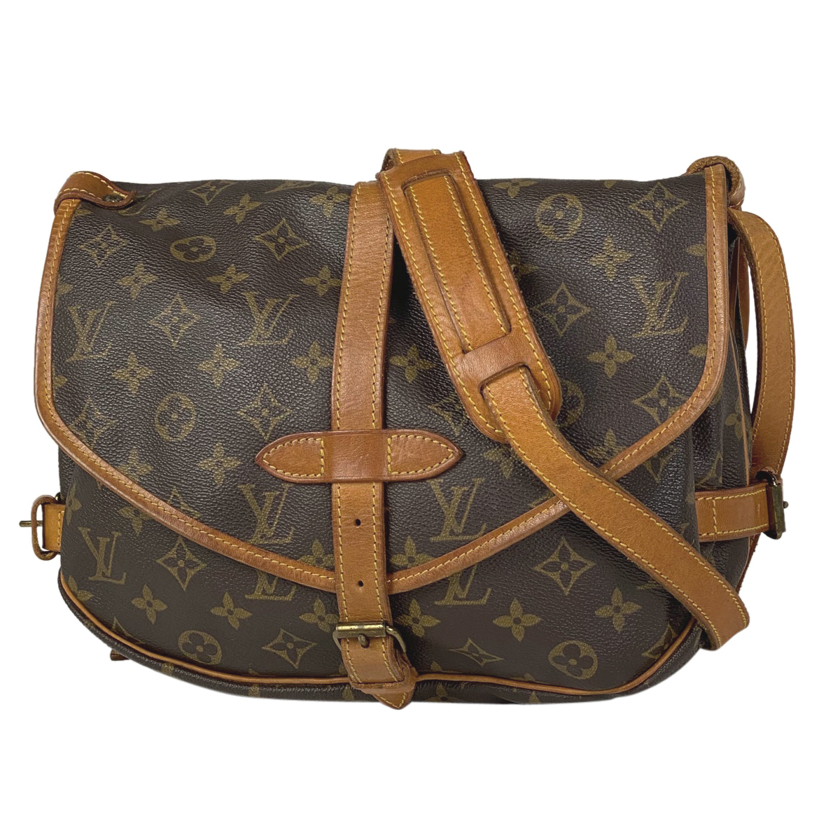ルイ・ヴィトン Louis Vuitton ソミュール 30 斜め掛け ショルダー