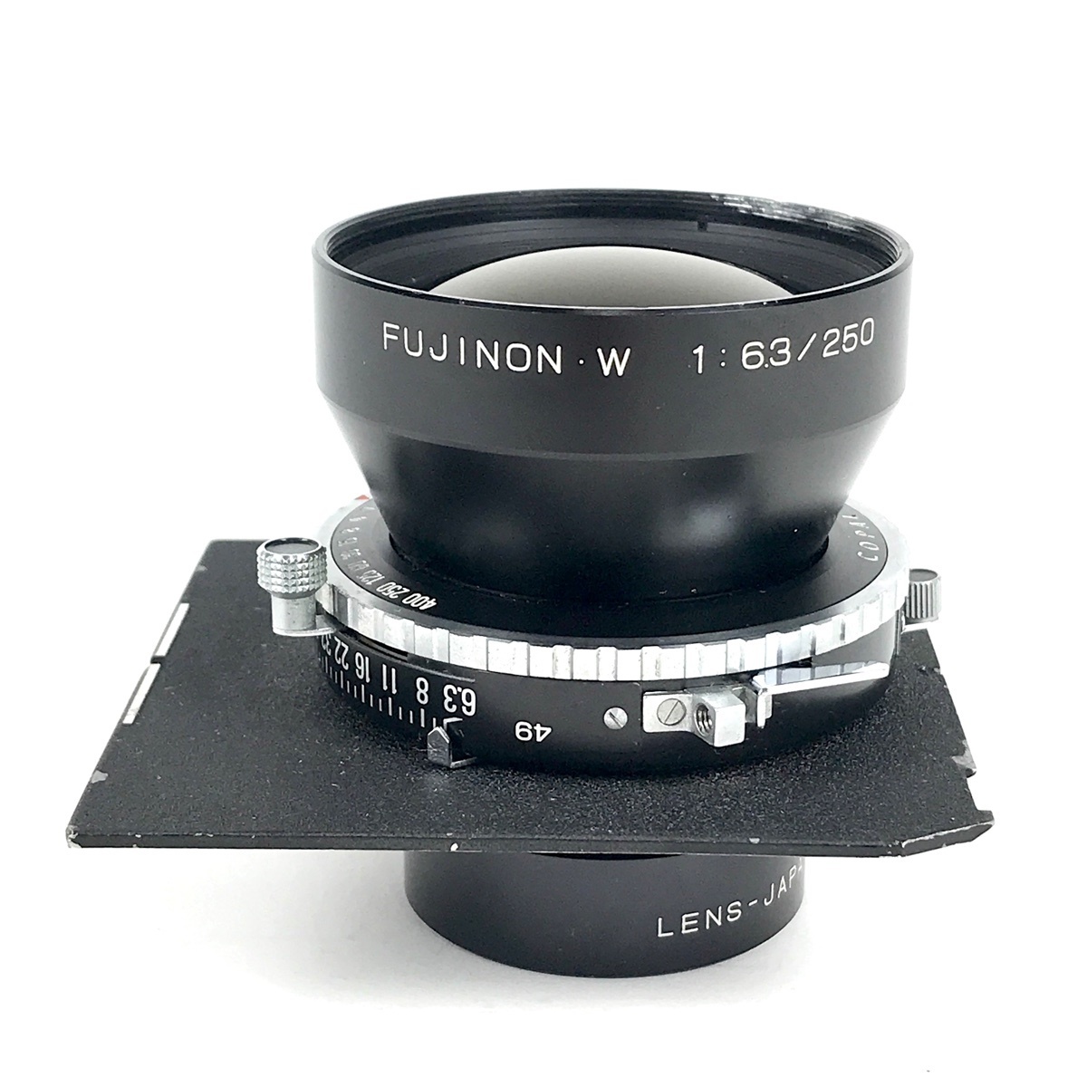 FUJINON W 1:6.3/250 富士フィルム 大判レンズ-