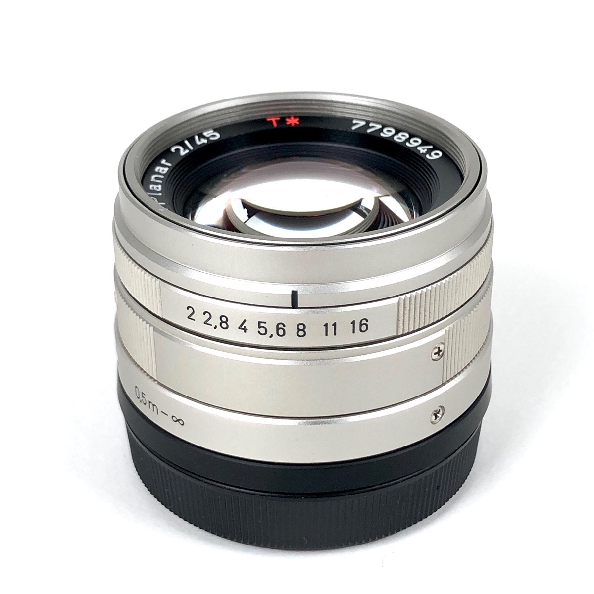 コンタックス CONTAX Planar T* 45mm F2 Gマウント プラナー レンジ