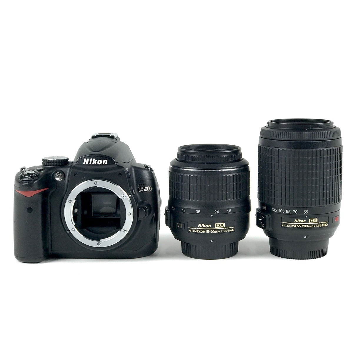ニコン Nikon D5000 ダブルズームキット デジタル 一眼レフカメラ