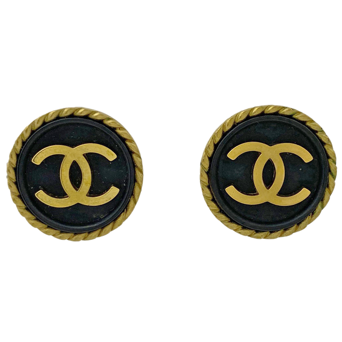 シャネル CHANEL ココマーク ラウンド イヤリング CCマーク 丸型