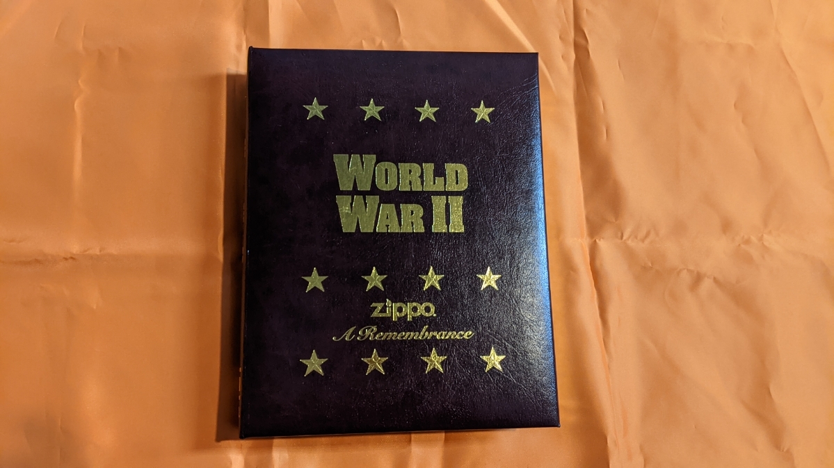 ZI001 中古未使用品　ZIPPO WORLD WAR II　Remembrance