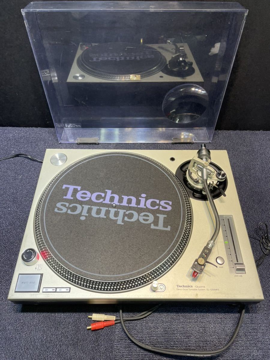 通電、動作確認済み】音出し未確認 Technics ターンテーブル SL
