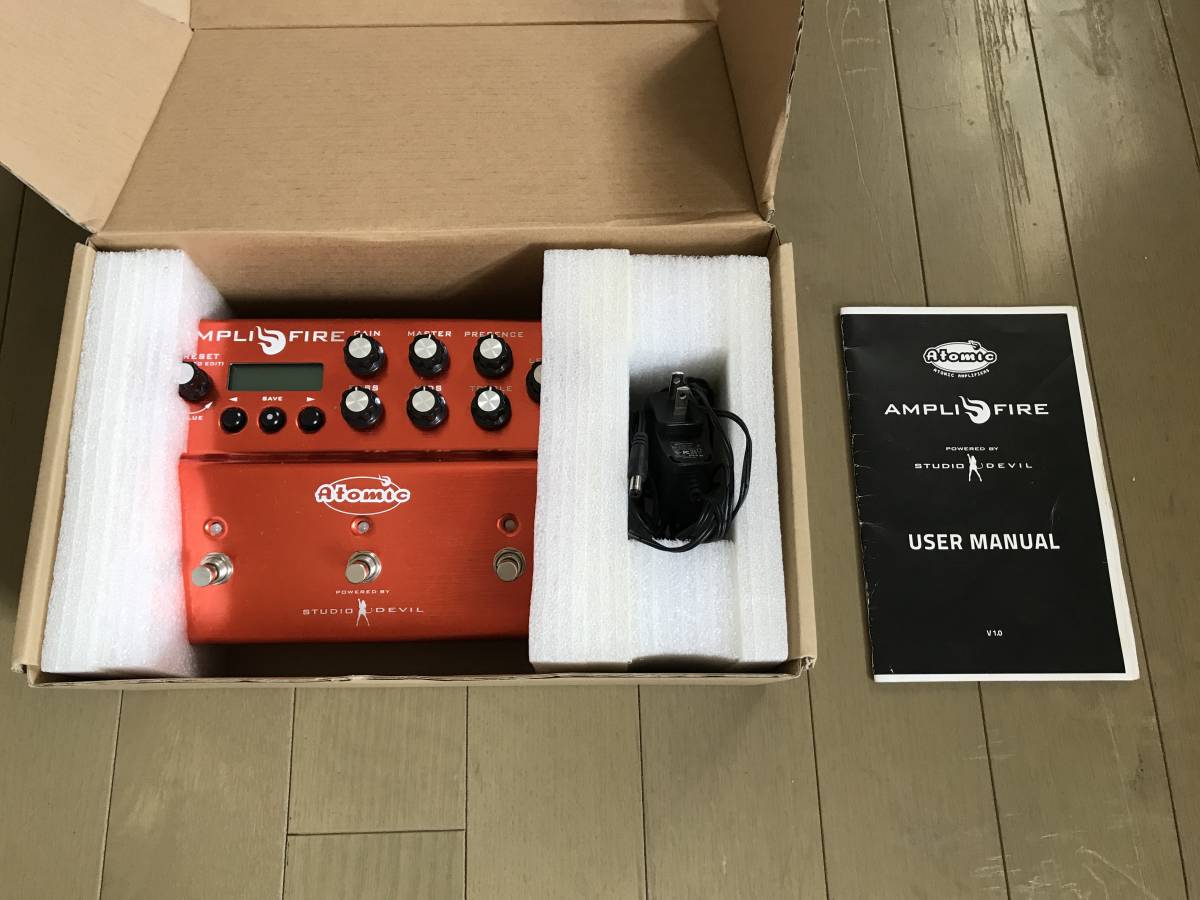 Atomic アトミック AmpliFire アンプシュミレーター マルチ