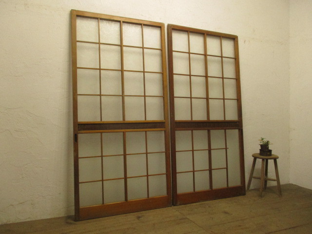 タH242◇【H176,5cm×W87,5cm】×2枚◇昭和レトロな味わい タH242◇【H176,5cm×W87,5cm】×2枚◇昭和レトロな味わい