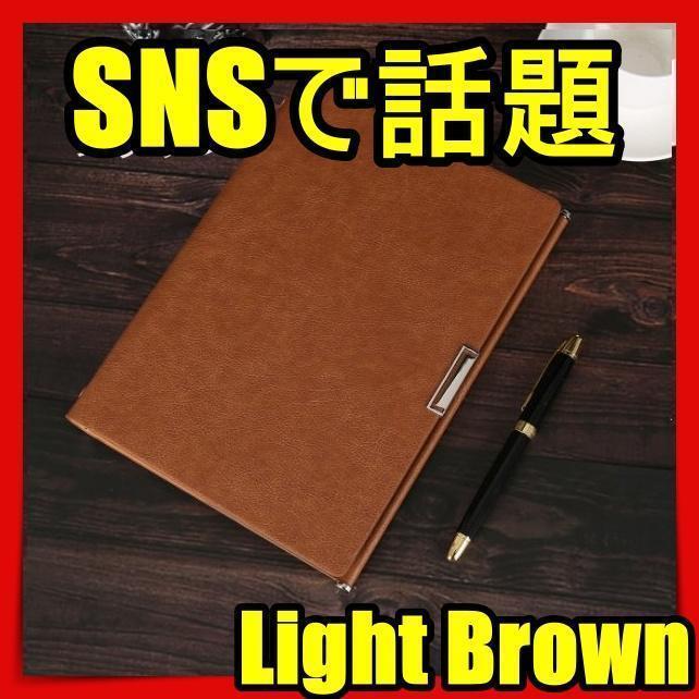 システム手帳 ビジネス手帳 スケジュール帳 A5 ブラウンmb 茶 PUレザーjbts